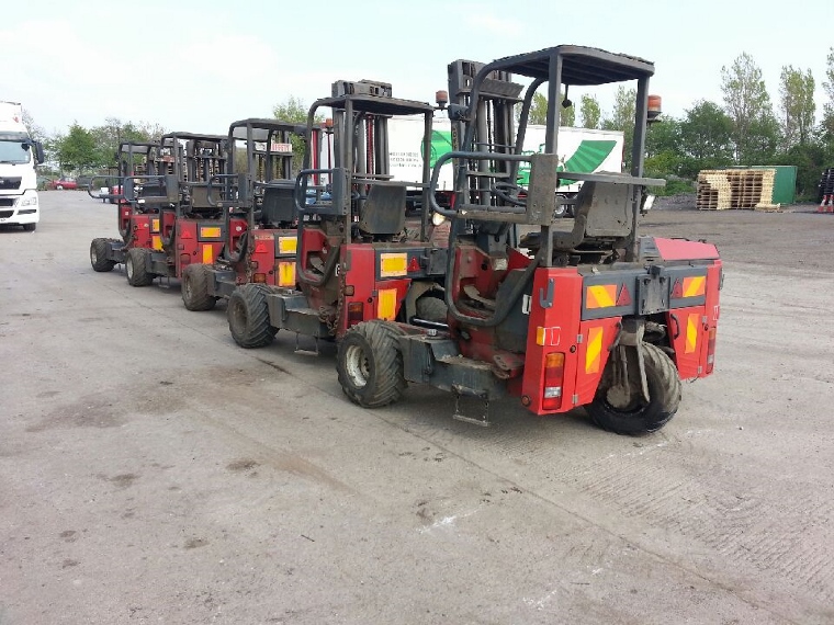 5 Moffett Mounty Ride on forklifts Turf machinery for sale